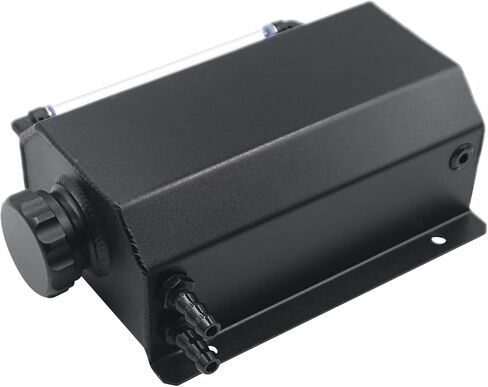 2L Radiator Expansion Catch Can Radiator Reservoir Water Coolant Overflow Expansion Tank Universal Recovery Water Reservoir Polished Aluminum in Saudi Arabia