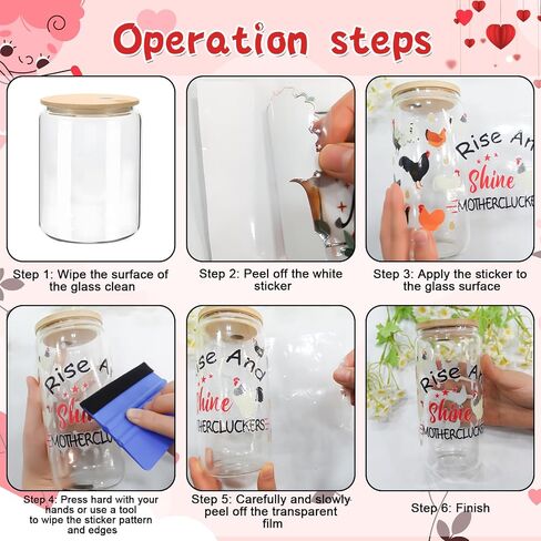 UV DTF Cup Wrap - 8 Sheets Butterfly UV DTF Cup Wrap Stickers Leopard Print UVDTF Cup Wraps Waterproof Personalized Flower UV DTF Wraps for 16 OZ Glass Cups Wood Crafts in Saudi Arabia