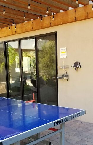Rhino Rack Elite Ping Pong & Table Tennis Storage Rack, Heavy Duty 100% Steel Wall Mount Hanger, Hold’s 6 Balls and Paddles, Hardware Included in Saudi Arabia
