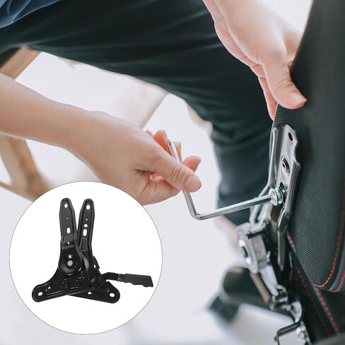 أداة ضبط زاوية كرسي المكتب، استبدال زاوية كرسي الألعاب المعدنية متعددة الزوايا 180 درجة، منظمات متعددة الزوايا لكراسي الألعاب وكراسي المكتب والكراسي الأخرى القابلة للتعديل in Kuwait