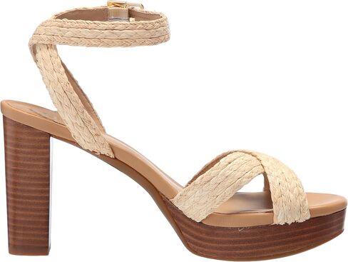 Lauren Ralph Lauren Women's Sasha Raffia Platform Sandal in Saudi Arabia