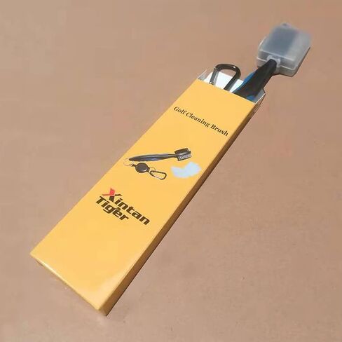 منظف ​​أخدود فرشاة نادي الجولف مع سحاب قابل للسحب وأدوات تنظيف حلقة تسلق من الألومنيوم in Kuwait