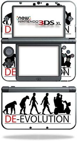 MightySkins Skin Compatible with Nintendo 3DS XL (2015) - Hustle | Protective, Durable, and Unique Vinyl Decal wrap Cover | Easy to Apply, Remove, and Change Styles | Made in The USA in Saudi Arabia