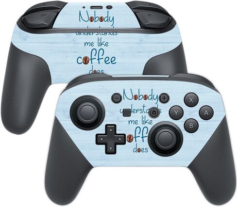 غلاف MightySkins متوافق مع وحدة تحكم Nintendo Switch Pro - لا يزال في انتظار | غطاء ملتف واقٍ ومتين وفريد ​​من نوعه من الفينيل | سهل التطبيق والإزالة وتغيير الأنماط | صنع في الولايات المتحدة الأمريكية in Saudi Arabia