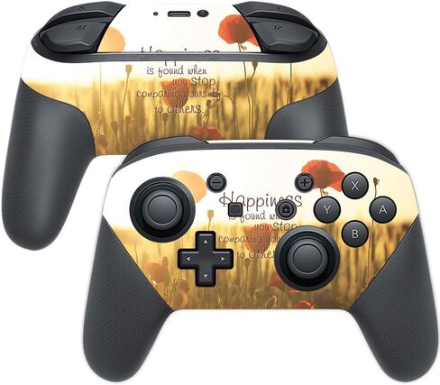 غلاف MightySkins متوافق مع وحدة تحكم Nintendo Switch Pro - لا يزال في انتظار | غطاء ملتف واقٍ ومتين وفريد ​​من نوعه من الفينيل | سهل التطبيق والإزالة وتغيير الأنماط | صنع في الولايات المتحدة الأمريكية in Saudi Arabia