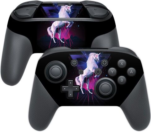 غلاف MightySkins متوافق مع وحدة تحكم Nintendo Switch Pro - لا يزال في انتظار | غطاء ملتف واقٍ ومتين وفريد ​​من نوعه من الفينيل | سهل التطبيق والإزالة وتغيير الأنماط | صنع في الولايات المتحدة الأمريكية in Saudi Arabia