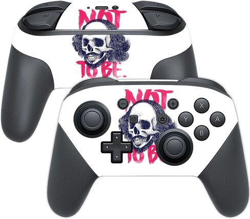 غلاف MightySkins متوافق مع وحدة تحكم Nintendo Switch Pro - لا يزال في انتظار | غطاء ملتف واقٍ ومتين وفريد ​​من نوعه من الفينيل | سهل التطبيق والإزالة وتغيير الأنماط | صنع في الولايات المتحدة الأمريكية in Saudi Arabia