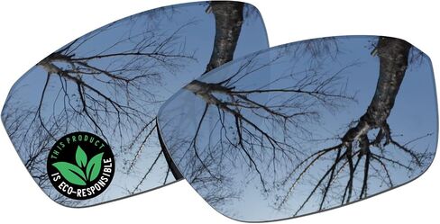 Raydi Polycarbonate Replacement Lenses & Nosepads for Oakley Split Shot OO9416 Rectangular Sunglasses in Saudi Arabia