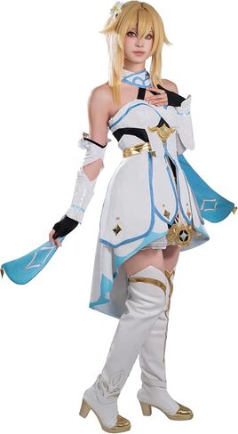 OSIAS Genshin Impact Lumine Cosplay Costume (S) in Saudi Arabia