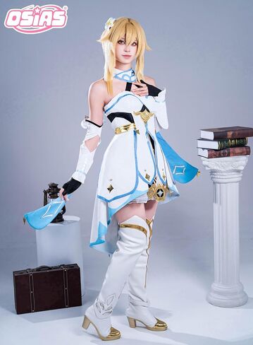OSIAS Genshin Impact Lumine Cosplay Costume (S) in Saudi Arabia