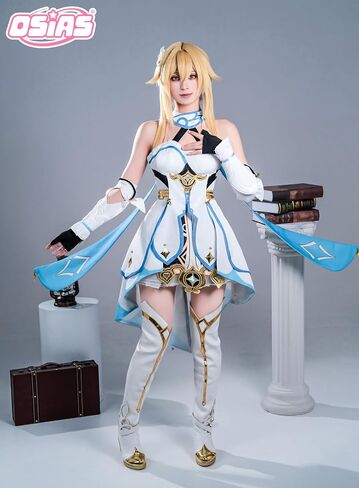 OSIAS Genshin Impact Lumine Cosplay Costume (S) in Saudi Arabia