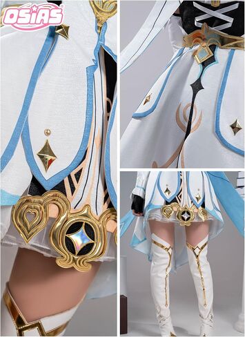 OSIAS Genshin Impact Lumine Cosplay Costume (S) in Saudi Arabia