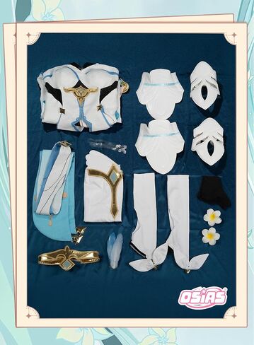 OSIAS Genshin Impact Lumine Cosplay Costume (S) in Saudi Arabia