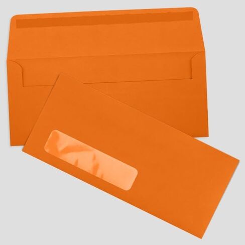 LUXPaper #10 مظاريف نافذة الأعمال | 4 1/8 بوصة × 9 1/2 بوصة | بيبي بلو | 80 رطل. نص | 50 الكمية in Kuwait