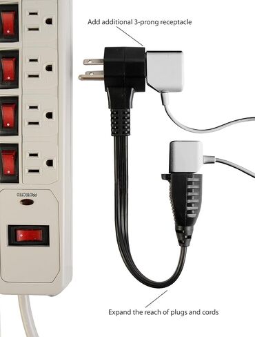 ziotek ZT1212513 Power Strip Liberator Plus II، 5 عبوات in Saudi Arabia