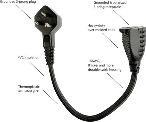 ziotek ZT1212513 Power Strip Liberator Plus II، 5 عبوات in Saudi Arabia