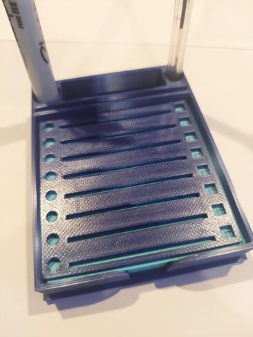 Sticky Note Holder w/Stencil (Pink) - 3.4" x 4" - Note Holder in Kuwait