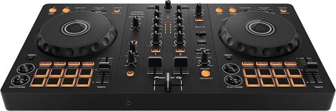 Pioneer DJ DDJ-FLX4 2-deck Controller & HDJ-CUE1BT On-Ear Bluetooth DJ Headphone Bundle in Saudi Arabia
