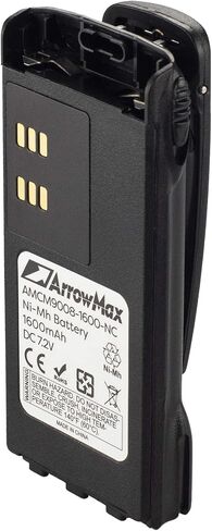 بطارية Arrowmax 1600mAh لموتورولا HT750 HT1250 GP328 as HNN9011 HNN9012 HNN9009 HNN9008 in Saudi Arabia