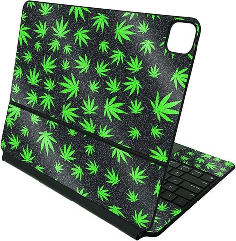 MightySkins Glossy Glitter Skin Compatible with Apple Magic Keyboard for iPad Pro 12.9" (3rd-6th Generation) - Baked | Protective, Durable High-Gloss Glitter Finish | Easy to Apply | Made in The USA in Kuwait