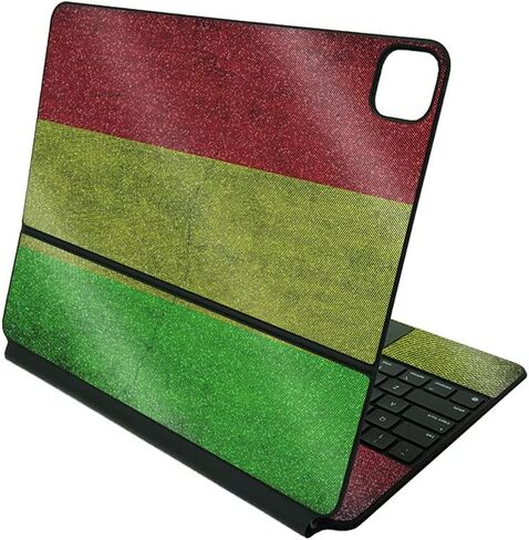 MightySkins Glossy Glitter Skin Compatible with Apple Magic Keyboard for iPad Pro 12.9" (3rd-6th Generation) - Baked | Protective, Durable High-Gloss Glitter Finish | Easy to Apply | Made in The USA in Kuwait