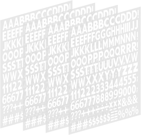1 Inch Iron on Letters and Numbers,Iron on Vinyl Letters with A-Z Heat Transfer Letters 0-9 Iron on Numbers PU Alphabet Stickers for Clothing T-Shirt DIY Craft,Black White (4 Sheets, Black) in Saudi Arabia