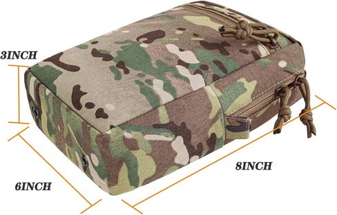Tactical Gp Pouch, Molle General Purpose Expanded Storage Tall Bags Large Utility Nylon Bag for Duty Belt and Vest in Saudi Arabia