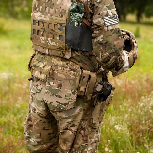 Tactical Gp Pouch, Molle General Purpose Expanded Storage Tall Bags Large Utility Nylon Bag for Duty Belt and Vest in Saudi Arabia
