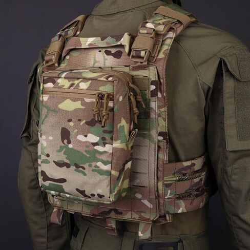 Tactical Gp Pouch, Molle General Purpose Expanded Storage Tall Bags Large Utility Nylon Bag for Duty Belt and Vest in Saudi Arabia