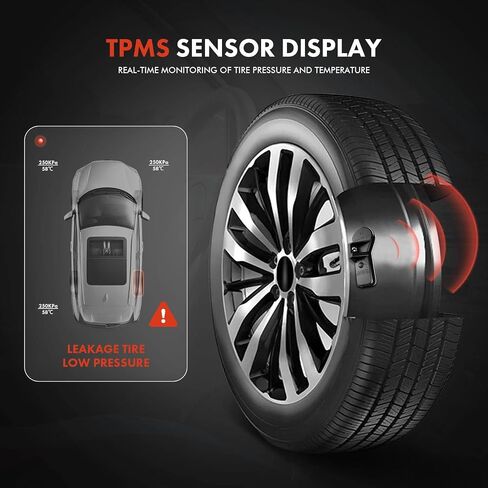 A-Premium Tire Pressure Monitoring System Sensor Compatible with Hyundai Santa Fe 2019-2020 Sonata Tucson Palisade Kia Sedona Telluride K900 in Saudi Arabia