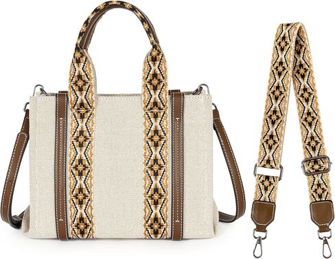 Western Tote Bag For Women Large Hobo Tote Bag With Zipper Canvas Tote Purses Boho Aztec Tote Bag Handbags Crossbody Bag in Saudi Arabia
