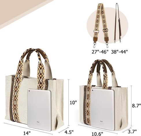 Western Tote Bag For Women Large Hobo Tote Bag With Zipper Canvas Tote Purses Boho Aztec Tote Bag Handbags Crossbody Bag in Saudi Arabia