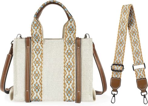 Western Tote Bag For Women Large Hobo Tote Bag With Zipper Canvas Tote Purses Boho Aztec Tote Bag Handbags Crossbody Bag in Saudi Arabia
