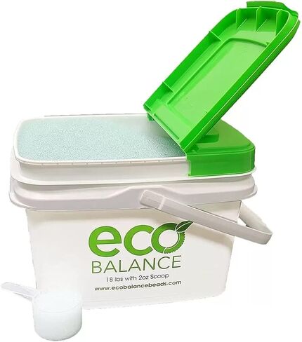 ECO Balance 03-EB4 Centrifugal Force Tire/Wheel Balancing Beads - Off-Road Vehicles, Light Duty Truck Tires, (4) 3oz Balance Bead Bags, (4) Valve Caps and Cores in Saudi Arabia