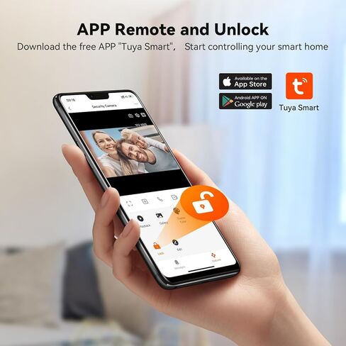 نظام اتصال داخلي لاسلكي عبر الفيديو من TMEZON، كاميرا جرس باب خالية من الأسلاك مع شاشة تعمل باللمس مقاس 7 بوصات، وأطقم هاتف باب عالية الدقة 1080 بكسل، وكشف الحركة، تطبيق TUYA، بدون رسوم شهرية، يدعم نظام دخول WiFi 2.4G/5G in Kuwait