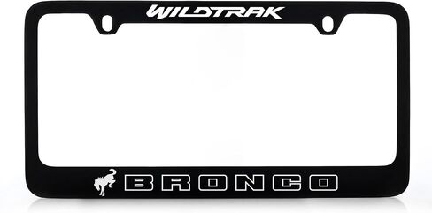 FORD Bronco UV Printed Metal License Plate Frame - Sasquatch in Saudi Arabia