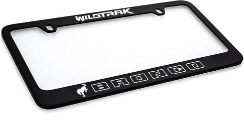 FORD Bronco UV Printed Metal License Plate Frame - Sasquatch in Saudi Arabia