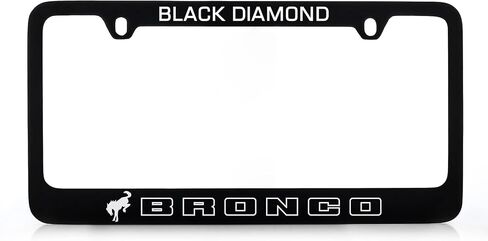 FORD Bronco UV Printed Metal License Plate Frame - Sasquatch in Saudi Arabia