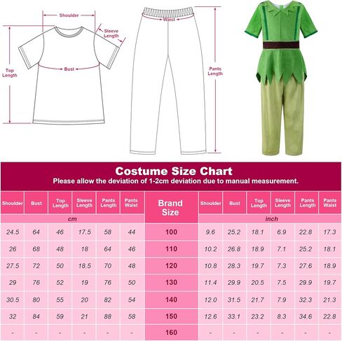 Boy Fairy Costume Elf for Kids Toddler with Hat in Kuwait
