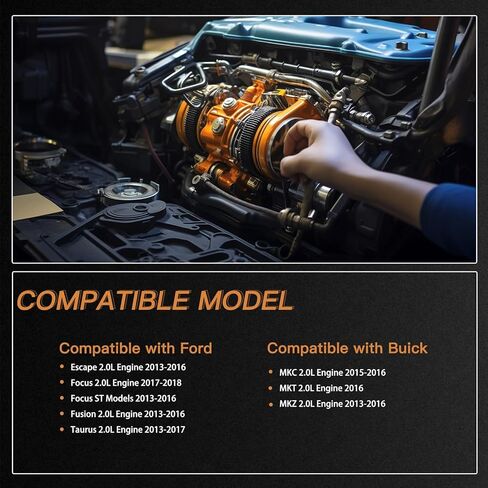 14031313101 Turbocharger Compatible with 2.0L F-o-r-d Escape 2013-2016 Focus 2013-2018 Fusion 2013-2016 Taurus 2013-2017 14031313-101 53039700272 CJ5E6K682BA 1J58317014 in Kuwait