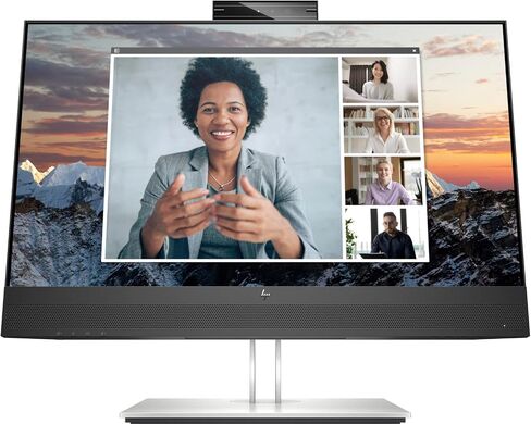 شاشة مؤتمرات HP E24m G4 Full HD 23.8 بوصة USB-C 5 مللي ثانية 75 هرتز IPS كاميرا ويب مكبر صوت مدمج 5 ميجابكسل تركيز تلقائي VESA قابل للتركيب وقابل للتعديل ارتفاع وإمالة دوارة زاوية عرض أفقية (متجددة) in Saudi Arabia