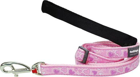 Red Dingo Designer Dog Lead, Large, Bandana Red in Saudi Arabia