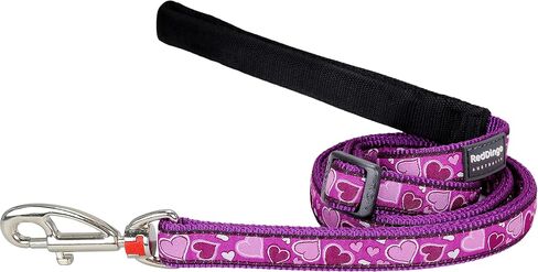 Red Dingo Designer Dog Lead, Large, Bandana Red in Saudi Arabia