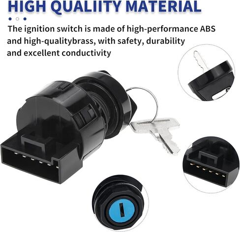 4012165 4011002 مفتاح إشعال لـ Polaris Sportsman 400 500 600 700 800 Ranger RZR XP 570 800 900 1000 - Off/Run/Start 6 Pin 3 Position in Kuwait