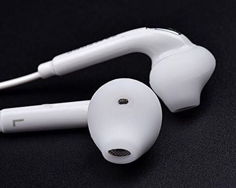 20 Pieces Earbud Covers Silicone Tips Replacement Ear Gels Buds for Sam Galaxy Note 5/Note 7/S7/S6/S6 Edge Earbuds,White Color in Saudi Arabia