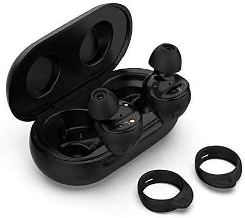ALXCD طقم أطراف الأذن البديلة لسماعات Galaxy Buds+ Plus، S/M/L 3 أزواج من خطافات الأذن، S/M/L 3 أزواج من أطراف الأذن السيليكون، متوافقة مع Galaxy Buds+ Plus SM-R175، أسود جديد 6+6 in Saudi Arabia
