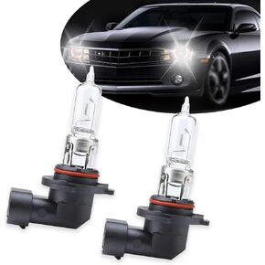 2 PCS H11 Car Halogen Bulb, 12V 55W Quartz Lamp Ultra-bright Beam Low/High Beam Fog Light Replacement, All-in-one Plug and Play Bulb, Universal Lighting Accessories for Cars (White)