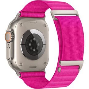 Alpine Loop Compatible With Apple Watch Ultra Watch Band, Alpine Watch Band with Metal C-Clasp Connetor for iWatch Series Ultra 2/ Ultra 9 8 7 6 5 4 3 2 1 SE/SE 2