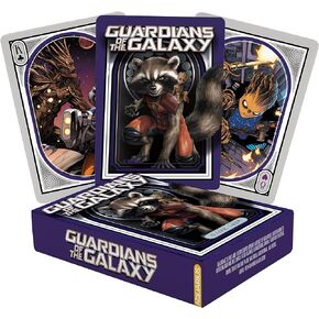 AQUARIUS Guardians of the Galaxy Rocket & Groot Nouveau Playing Cards – Comic Themed Deck of Cards for Your Favorite Card Games - Officially Licensed Guardians of the Galaxy Merchandise & Collectibles