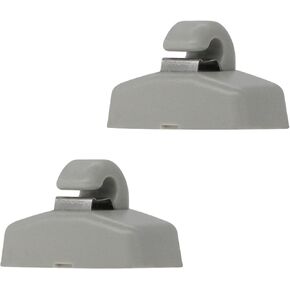 2 PCS Interior Sun Visor Hook Clip Bracket Fit for Volkswagen Golf Passat B5 B6 Jetta Mk4 Beetle Polo Seat Skoda etc.OEM:3B0857561A.3B0857563.